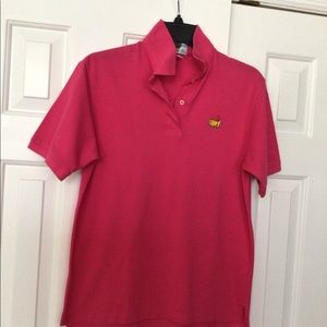 Masters golf shirt gently used.  Size Med Izod